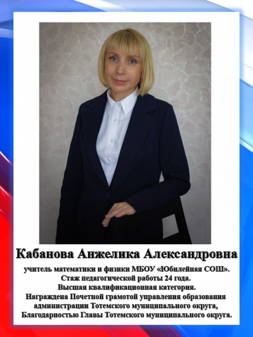 Кабанова А.А.